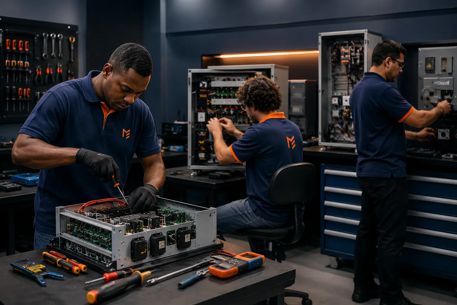 Equipe técnica da Multenergy