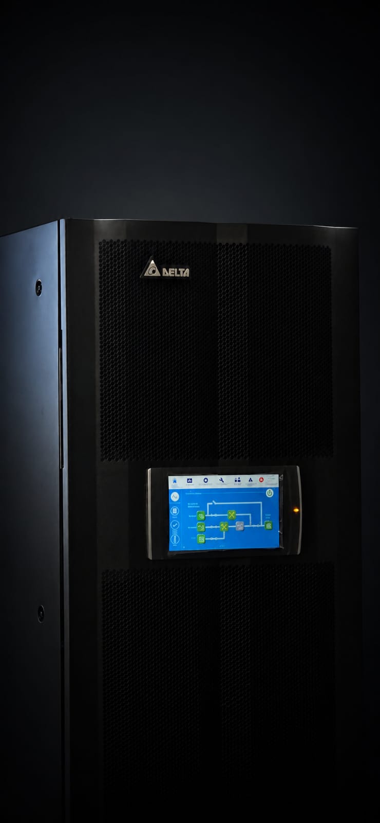 Nobreak Delta HPH Gen2 — painel touchscreen colorido de 5 polegadas — Multenergy revenda autorizada